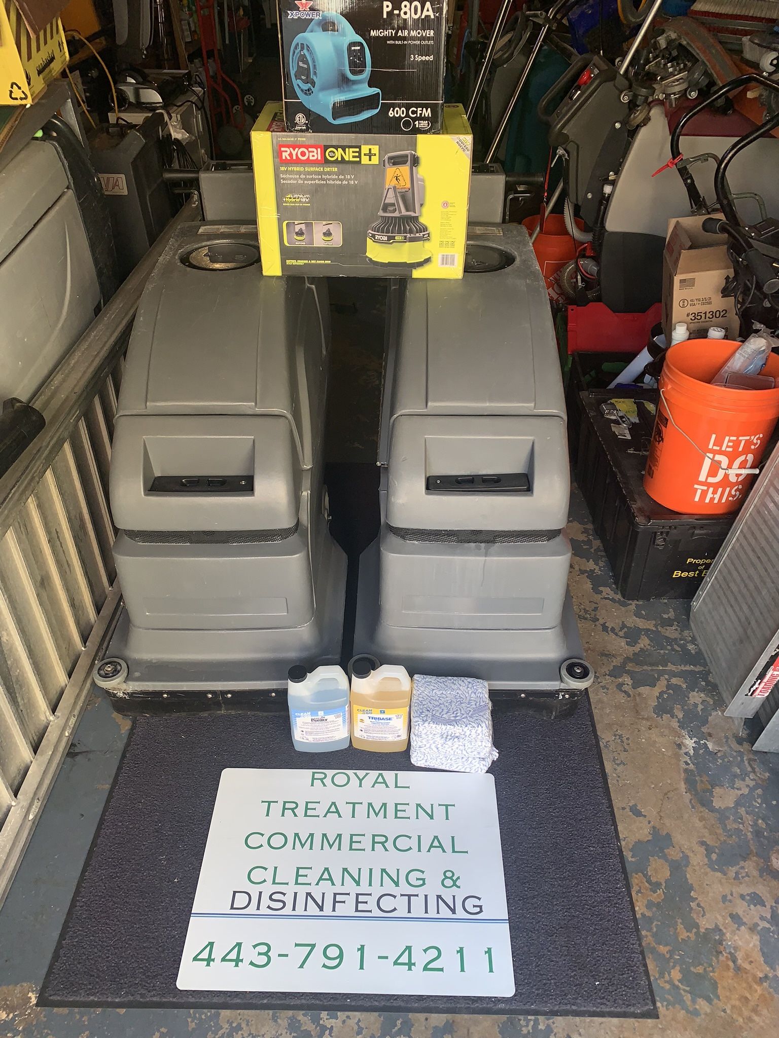 Scrubbers Buffers Carpet Machines