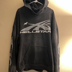 Hellstar Sport Hoodie — Black, Size XL (Authentic, NFC scans)