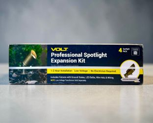 ⭕️  Brand New VOLT Professional Spotlight Expansion Kit Solid Brass 4-Pack