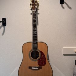 Acoustic Guitar – Not a Martin – Replica / For Dispay or Practice