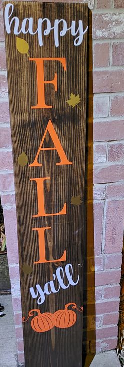 Double sided Porch sign
