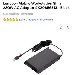 Lenovo Laptop Charger
