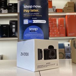 Sony ZV-E10 II Camera With 16-50mm Lens (Located In Downey, CA)