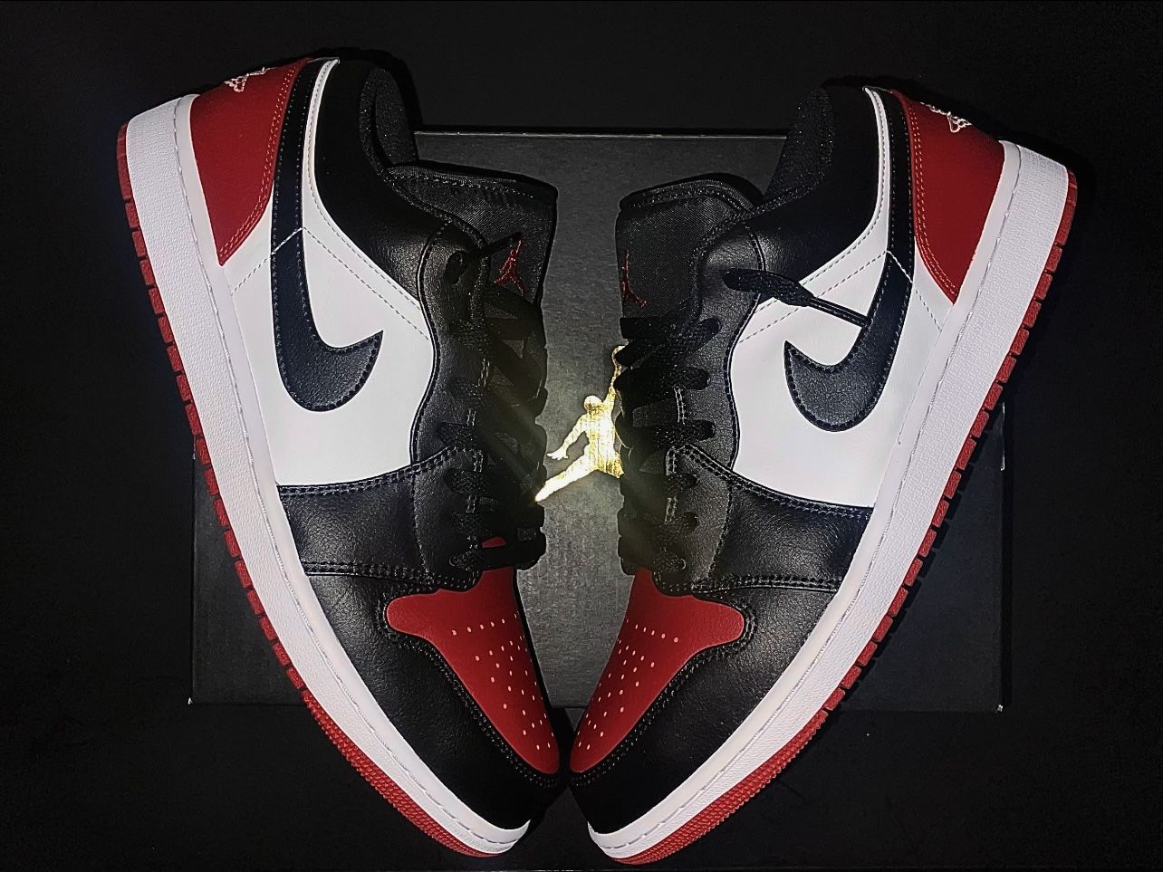 Air Jordan 1 Low ‘Bred Toe’ Size 11.5 (Read Description)NOT $100