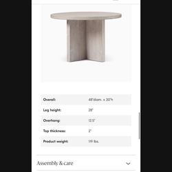 Dining Table West Elm 