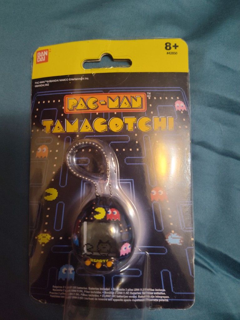 Tamagotchi Pac-Man Virtual Pet Keychain