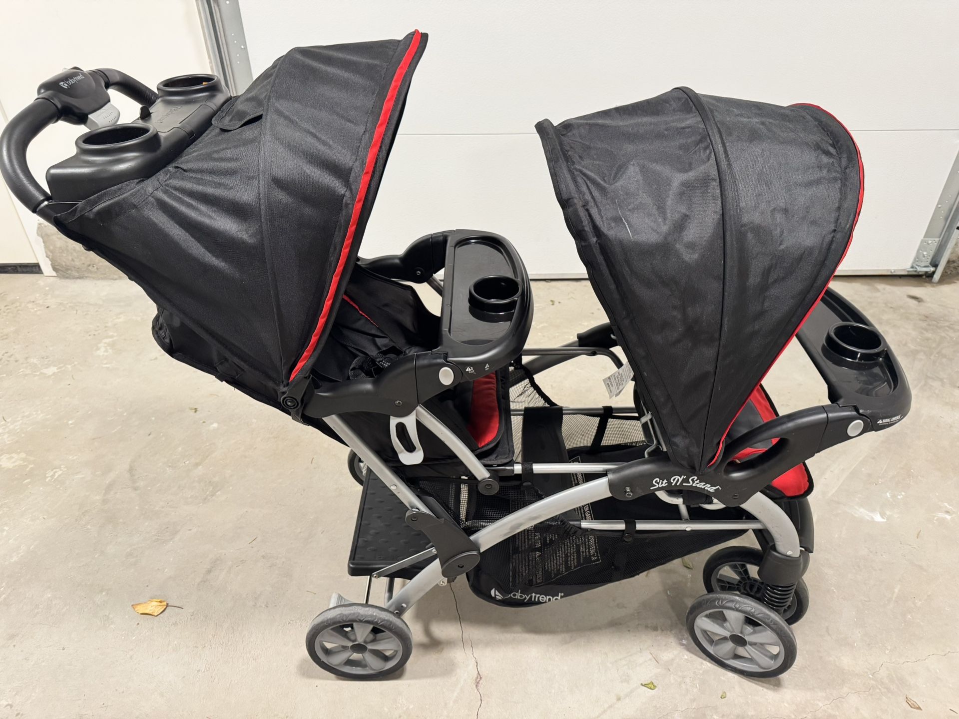 Double Stroller Baby Trend Sit N’ Stand
