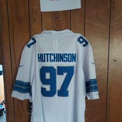 Surprise Sticker With Large Hutchinson Lions Jersey