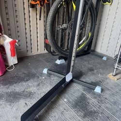 Bike, Mountain Bike, Upright Storage Rack