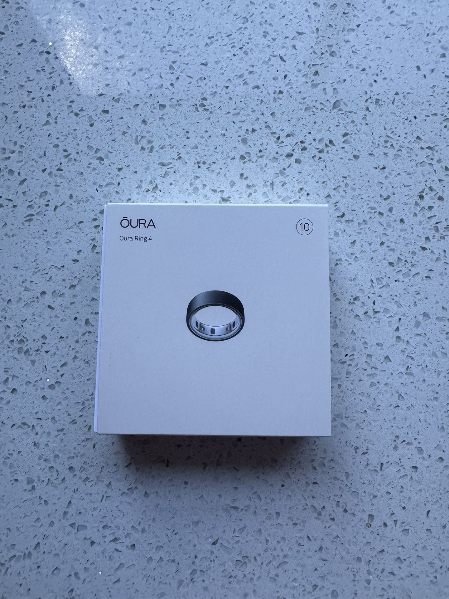 Oura Ring 4 Stealth (Size 10)