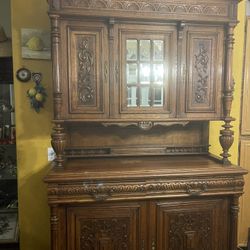 French Antique Sideboard Buffet 