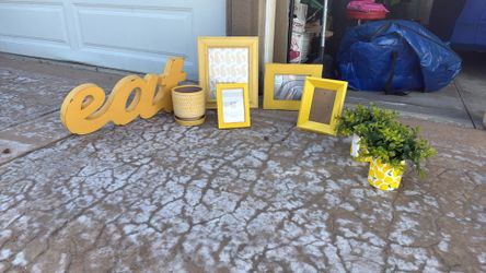 Yellow Home Decor