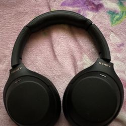 Sony Headphones Black 1000xm4