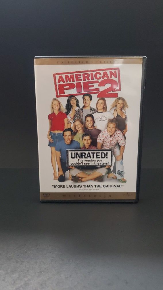 American Pie 2 (Unrated Widescreen Collector's Edition) DVD Great Condition 