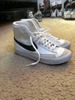 Nike Blazer Mid 77 white trainers.. #sneakers #lifestyle