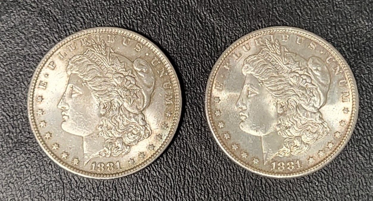 1881-D & 1881-S Silver Dollars for sale