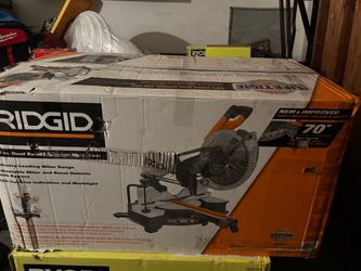RIDGID 12-Inch Dual Bevel Sliding Miter Saw