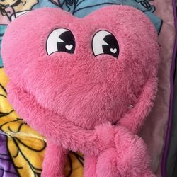 Heart Valentines plush Large 