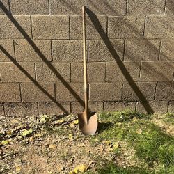 Durable Brown Garden Shovel