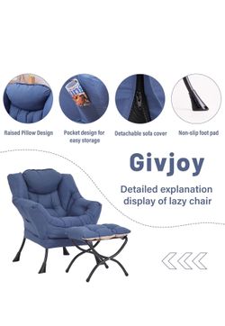 Lazy Chair and Ottoman