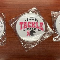 Breast Cancer Awareness Buttons 