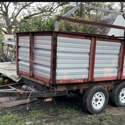 6 X 9 Dump /Utility Trailer 👉🏽Bill Of Sale Only 
