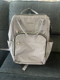 Grey Diaper Bag 