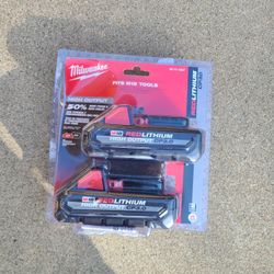 Milwaukee M18 High Output 3.0 Batteries 