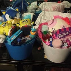 Gender Reveal Basket For Kids 