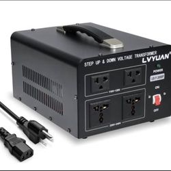 3000 Watt Voltage Converter Transformer Heavy Duty