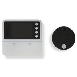 Video Doorbell for Apartment Door, Smart Peephole Camera with 2.8" LCD Display