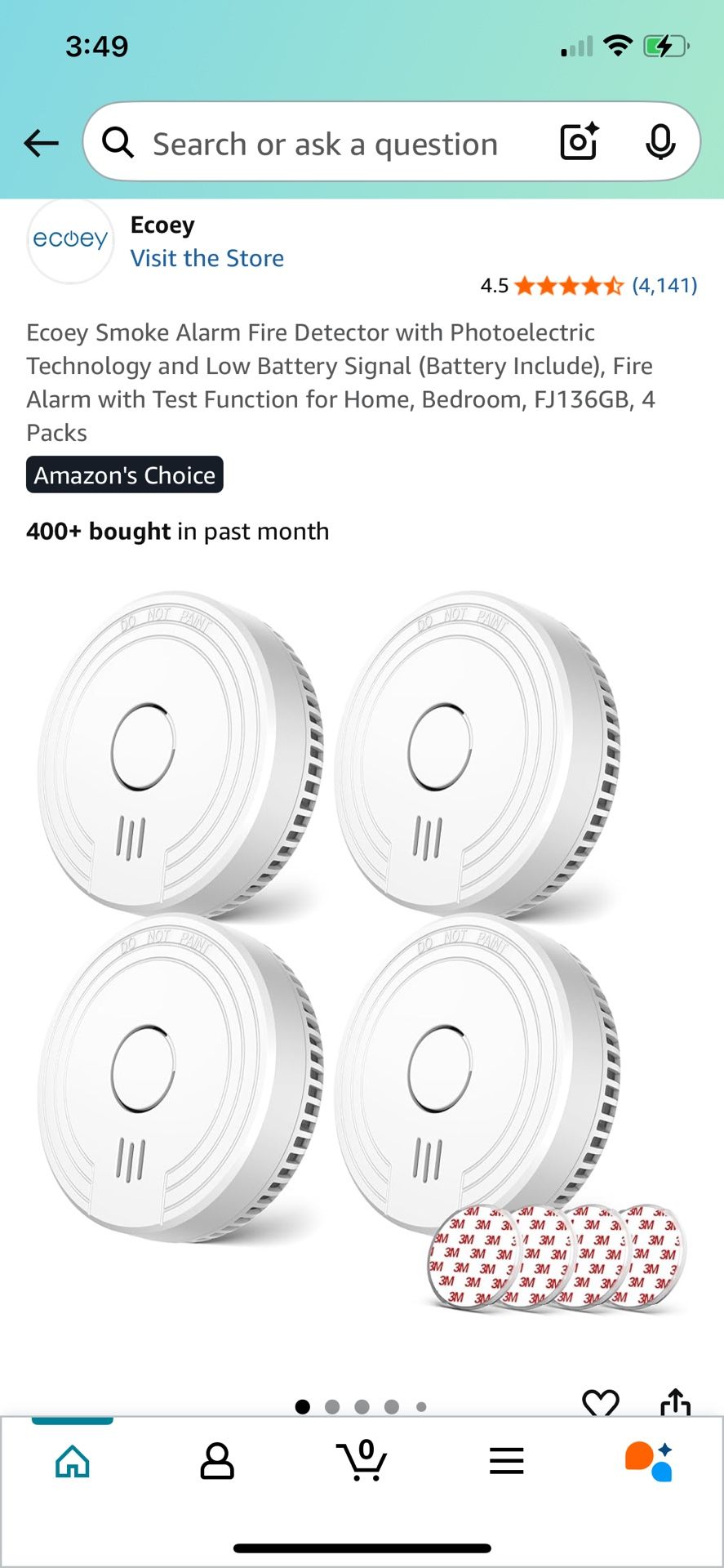 4 Smoke Alarms