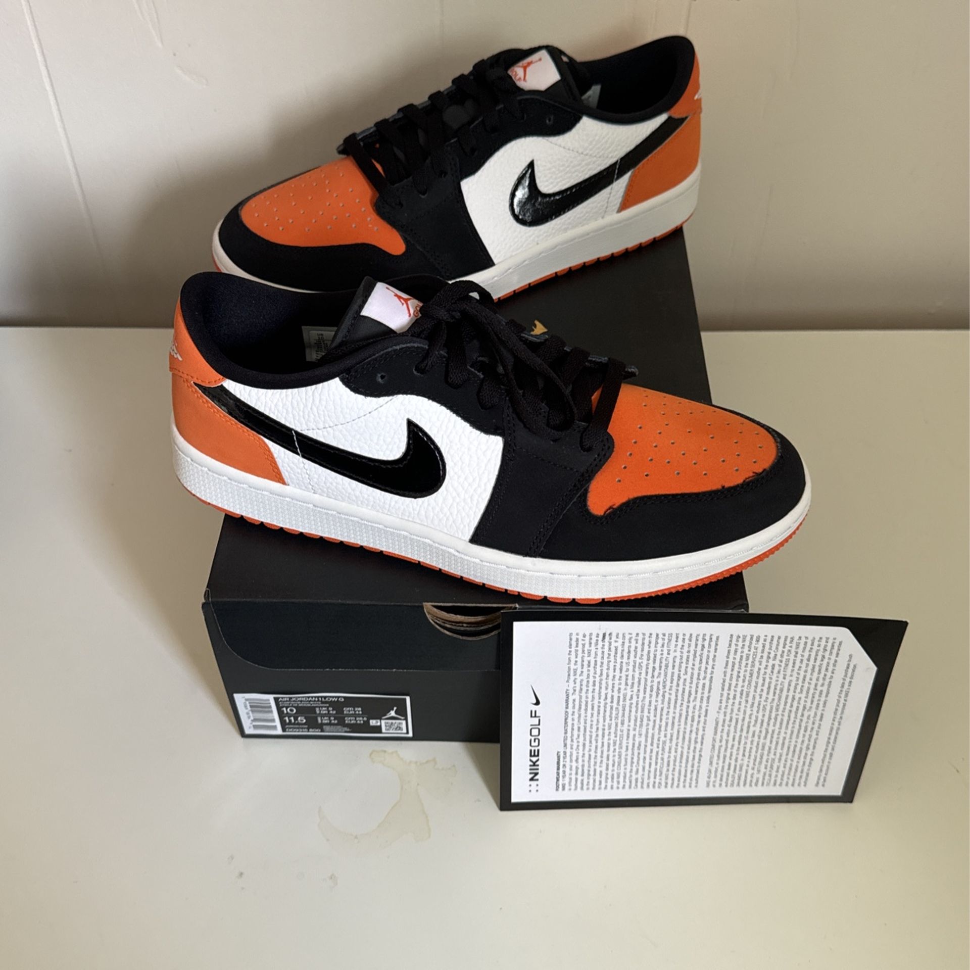 Jordan 1 Low Golf “Shattered Backboard”