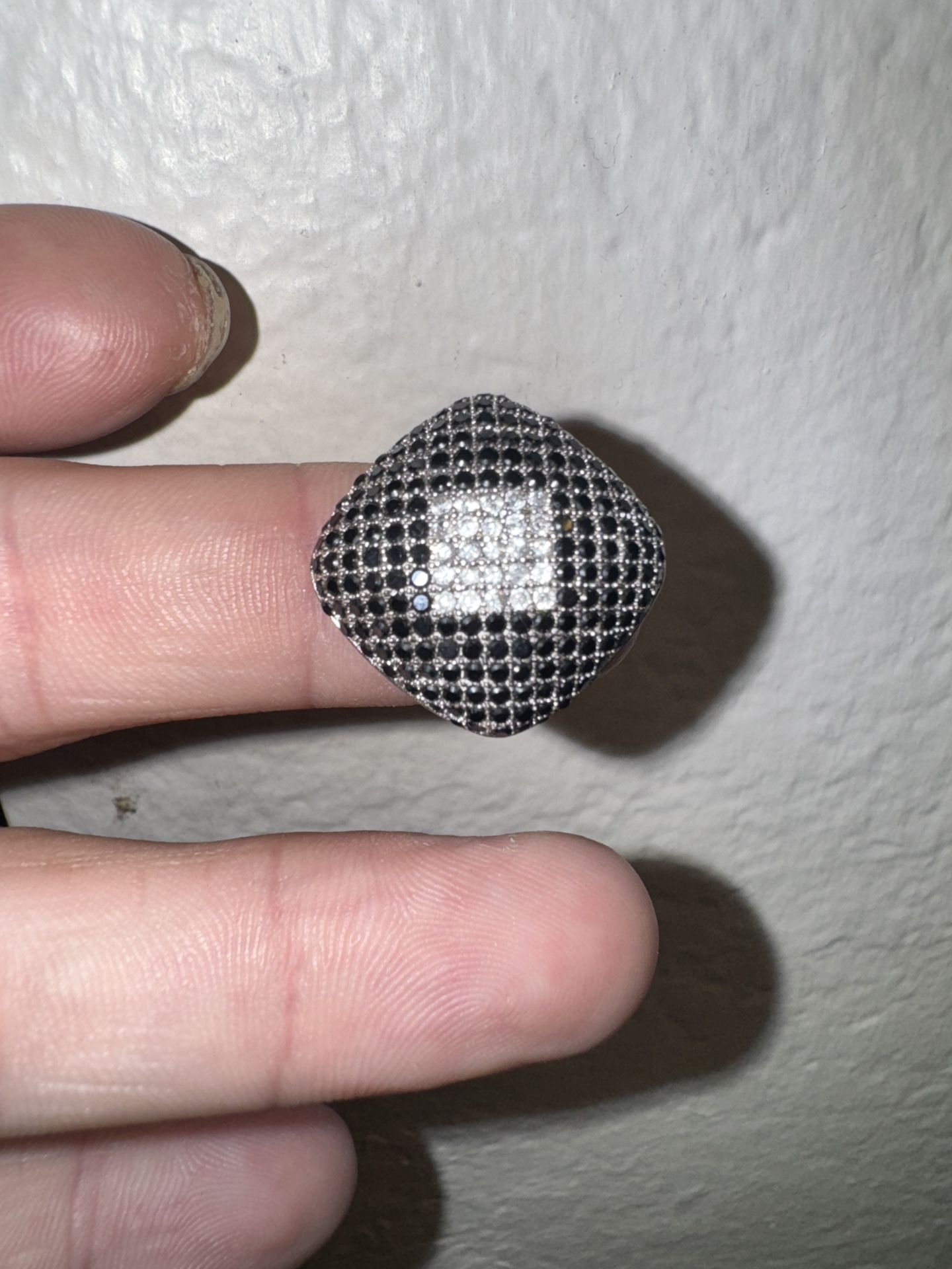 Solid .925 Sterling Silver Vssi D Stones