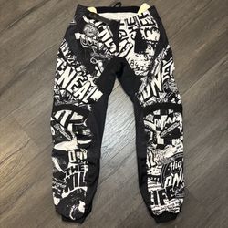 Oneal Element Pants Youth 12/14 Offroad Motocross MX Riding Gear Black White