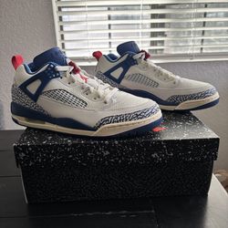 Jordan Spizike Low Storm Blue