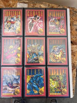 Marvel vintage cards