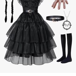Halloween Costume Girl Kids 5-6 Age 