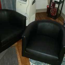 Two Small Children Chairs 