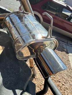 S2000 single side exhaust
