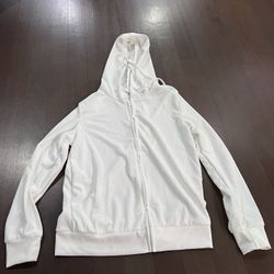Women's lightweight zip-up hoodie jacket. Size S