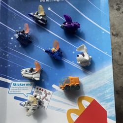 Collection of Disney Pixar Lightyear Happy Meal toys from McDonald's