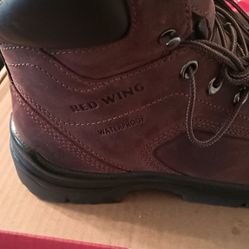 Red Wings Woman's Steel Toe Boots 