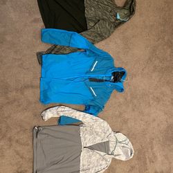 Nike And Under Armour Running Dry Fit Jackets