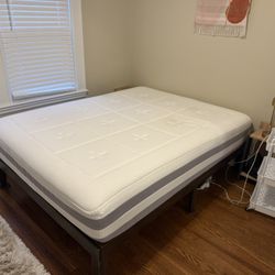 Queen Size Bed With Frame If You Pay List Price We Will Get It Professionally Cleaned 