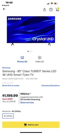 Samsung Led 85 Inch