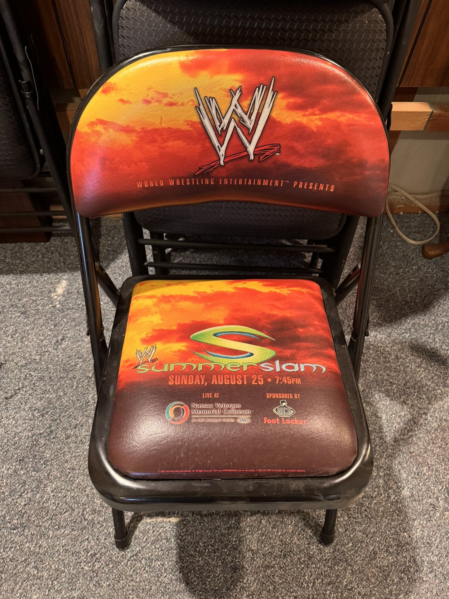 WWE Summer Slam 2002 Ringside Chair