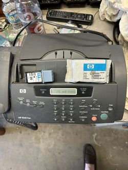 Fax Machine With New Ink Cartrage