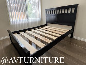 Solid Wood Queen Frame