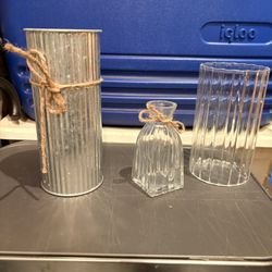 Flower Vases For Events (one Lot)